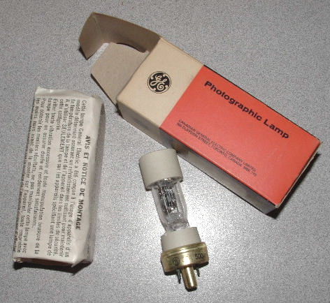 CBA film slide projector bulbs lamps